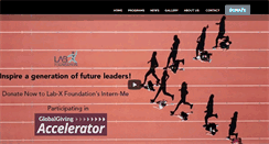 Desktop Screenshot of labxfoundation.org